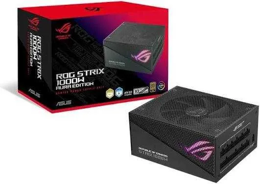 Блок питания Asus ROG STRIX Aura Edition 1000 Вт 80 PLUS Gold
