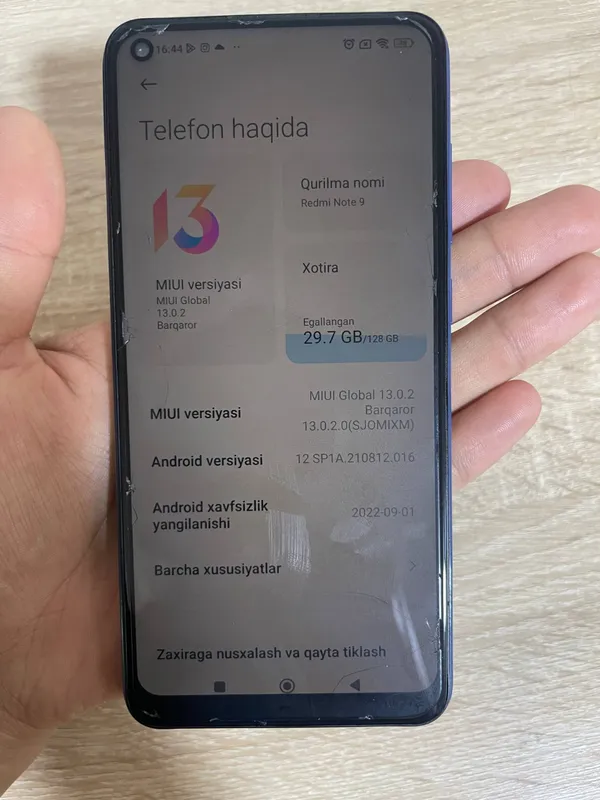 Redmi note 9 1