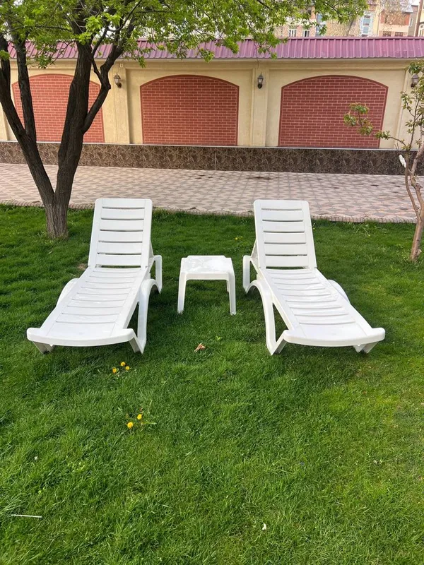 Turkiya shezlonglari (ko'p miqdorda bor) | Sifatli plastik — фото 1