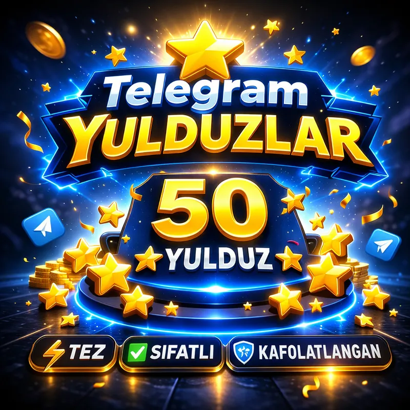 50 звезд Telegram 50 звезд Telegram