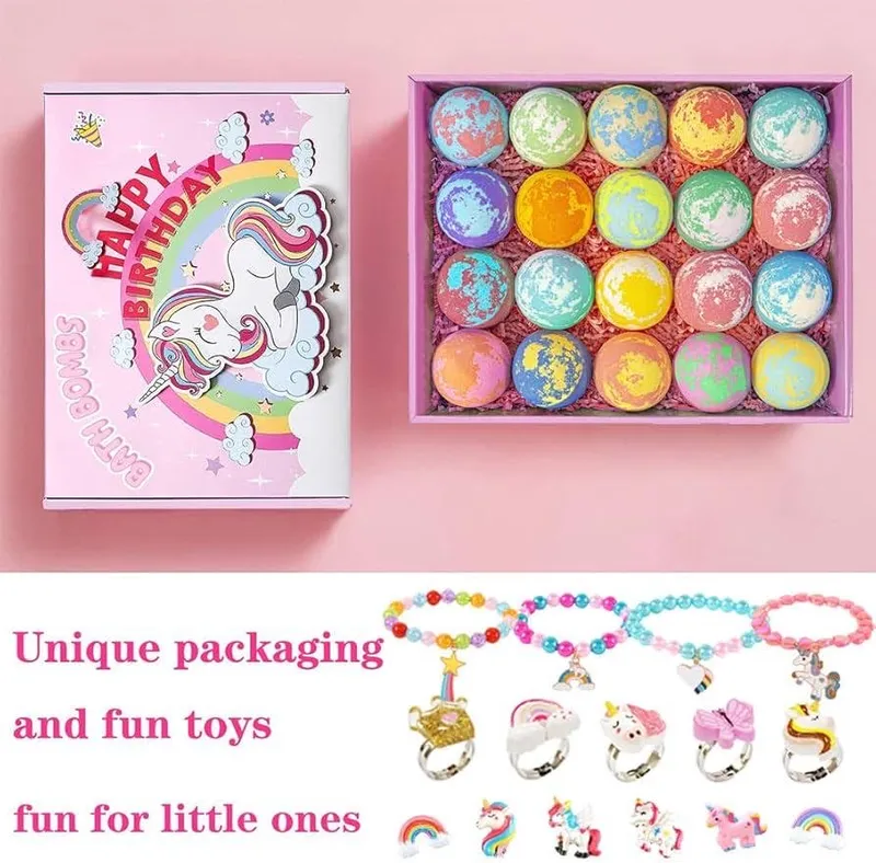 Unicorn bath bomb baby — фото 2