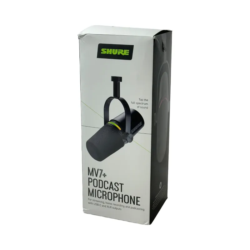 Студийный микрофон Shure MV7+ Plus