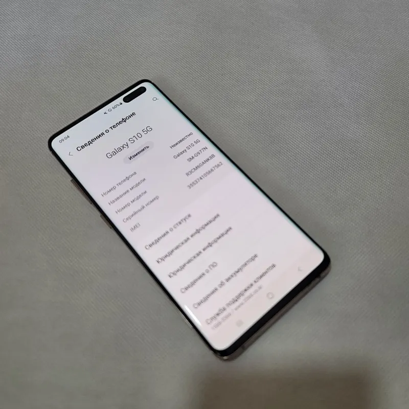 Samsung S10 5g 256/8 dastavka bor — фото 2