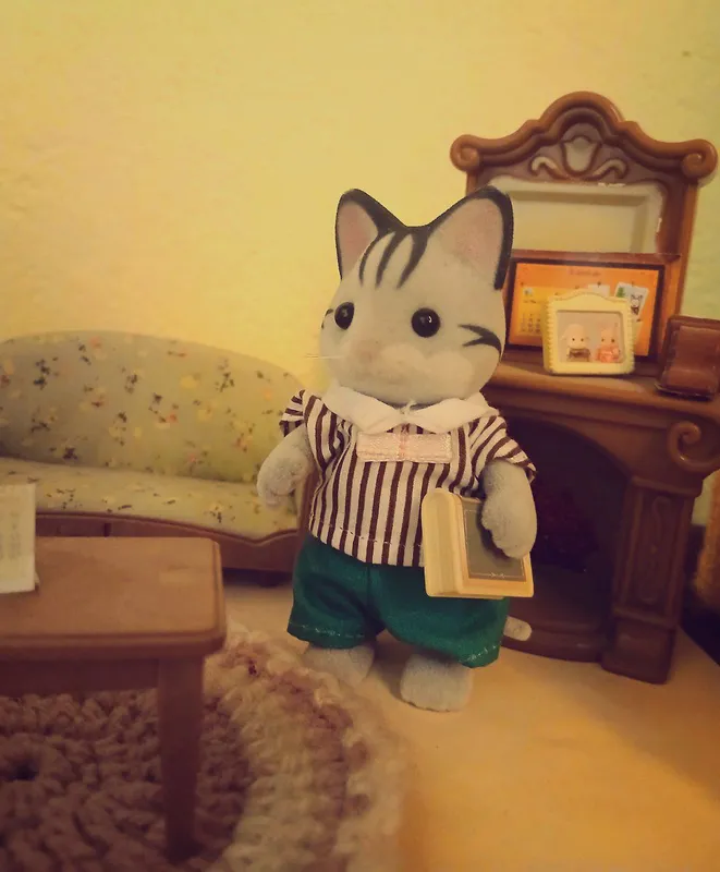 Sylvanian Families семья кошек, папа с мамой — фото 2 Sylvanian Families семья кошек, папа с мамой — фото 2