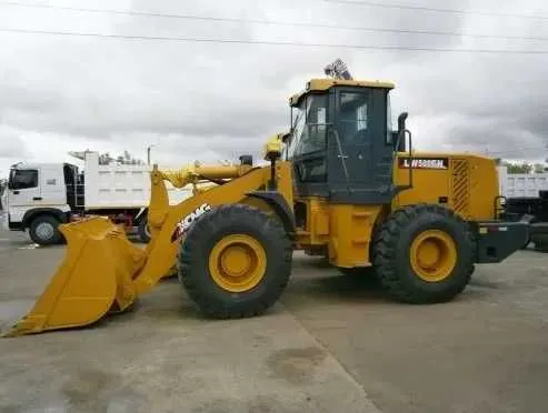 Фронтальный погрузчик XCMG LW500FN 3 куба рычаг и джостик