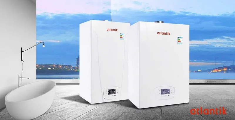 ATLANTIK Котел газовый настенный двухконтур dvuxkontur АТЛАНТИК kotyol — фото 2