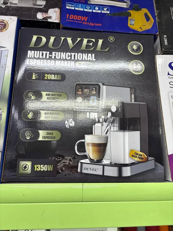 Duvel kofe mashinasi, ehtimol DL-018A modeli. Ulgurji/chakana + yetkazib berish 2 Duvel kofe mashinasi, ehtimol DL-018A modeli. Ulgurji/chakana + yetkazib berish 2
