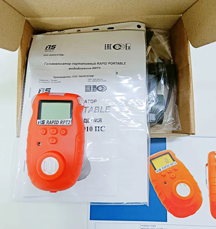 Газоанализатор H2S сероводород / vodorod sulfidi Rapid Portable RPT2 — фото 1
