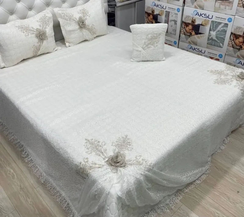Покрывало- Bemek home kelinlarga Pokrivalo Turkiya