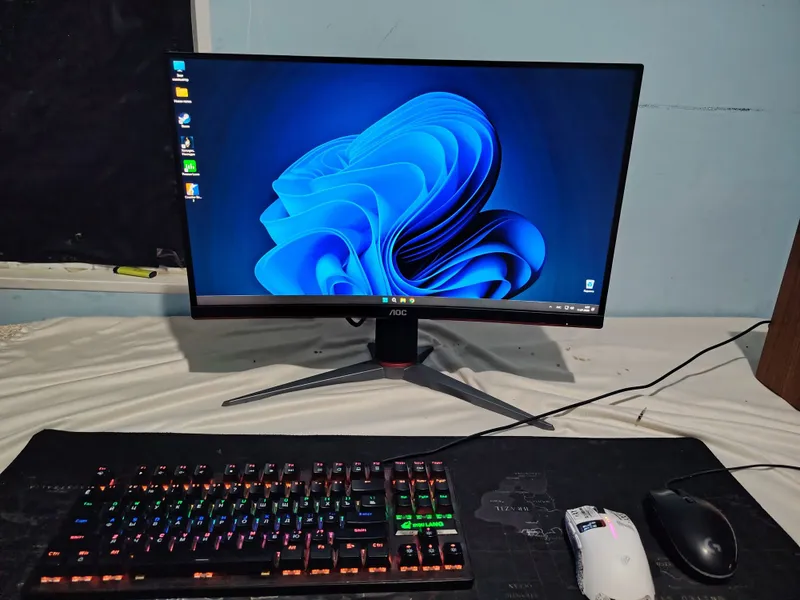 Игровой ПК + AOC 165Hz | GTX 1050 Ti | 16GB | Полный комплект 2