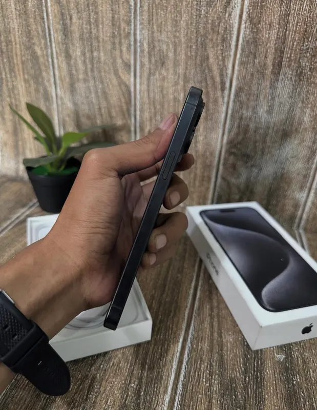 iPhone 15 ProMax 256Gb Black Akk: 90% Kelwamiz — фото 3