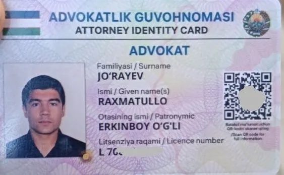 Advokat xizmatlari+ ТОШТУРМА / Юридические услуги — фото 2