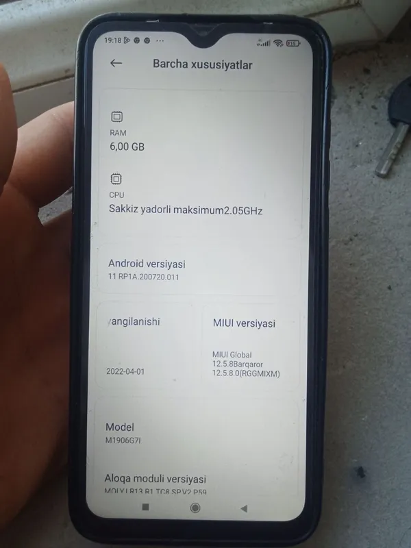 Redmi not8 pro 6/128 1 Redmi not8 pro 6/128 1