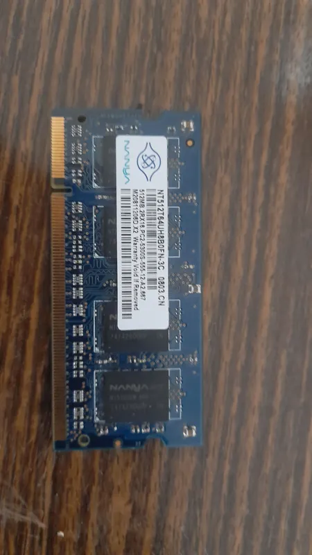 DDR2 RAM 512 MB DDR2 RAM 512 MB