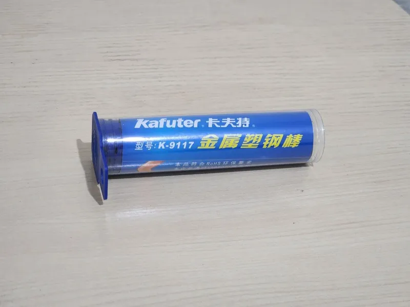 Эпоксидный клей/шпатлевка KAFUTER K-9117 (Холодная сварка), 50 и 100гр