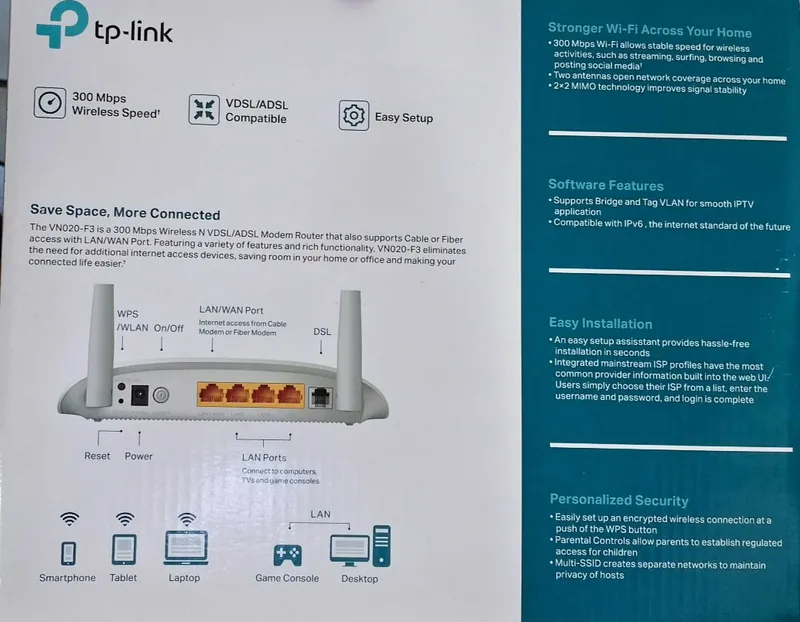 Wi-Fi роутер tp-link — фото 1