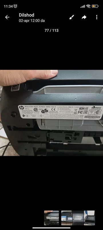 Hp lnk Tank werelles 415 koʻp funksiyali printer — фото 2