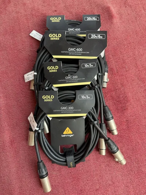 Gold series GMC-600 микрафон кабел XLR 2