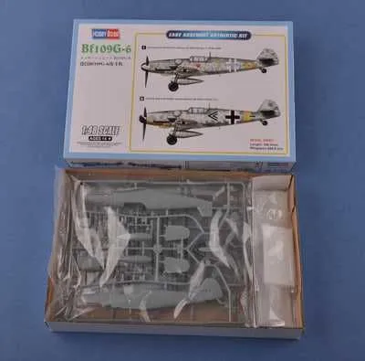 Сборная модель самолета Мессершмитт Bf 109 G-6 (Hobby Boss, 1/48) — фото 1