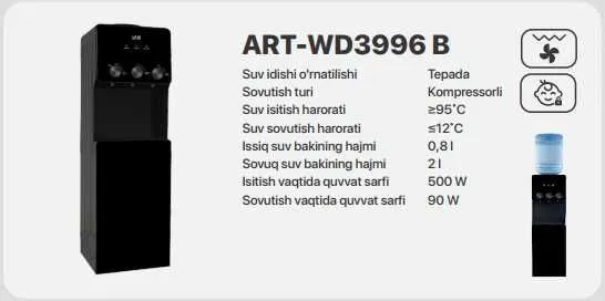 Куллер Artel WD 3996