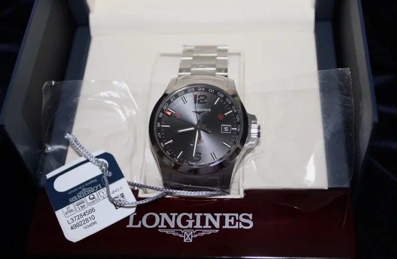 Швейцарские часы Longines Conquest VHP GMT — фото 7