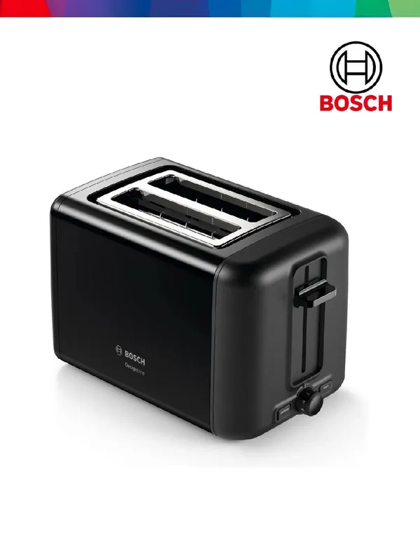 Компактный тостер Bosch TAT3P423 DesignLine