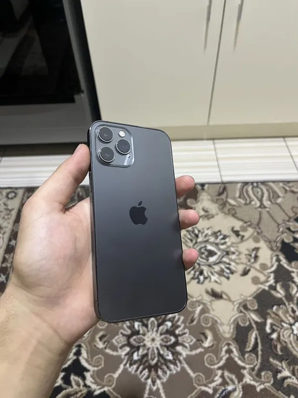 12 pro max 128gb 75% ekran alishkan 1