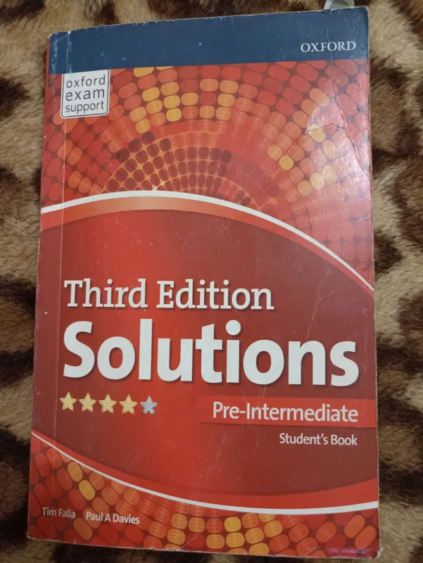 Third Edition Solutions  Pre-Intermediate