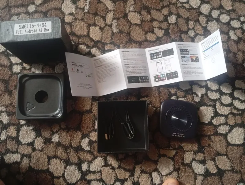 SM6115-4+64 ful11 Android AI BOX для автомобиля 1 SM6115-4+64 ful11 Android AI BOX для автомобиля 1