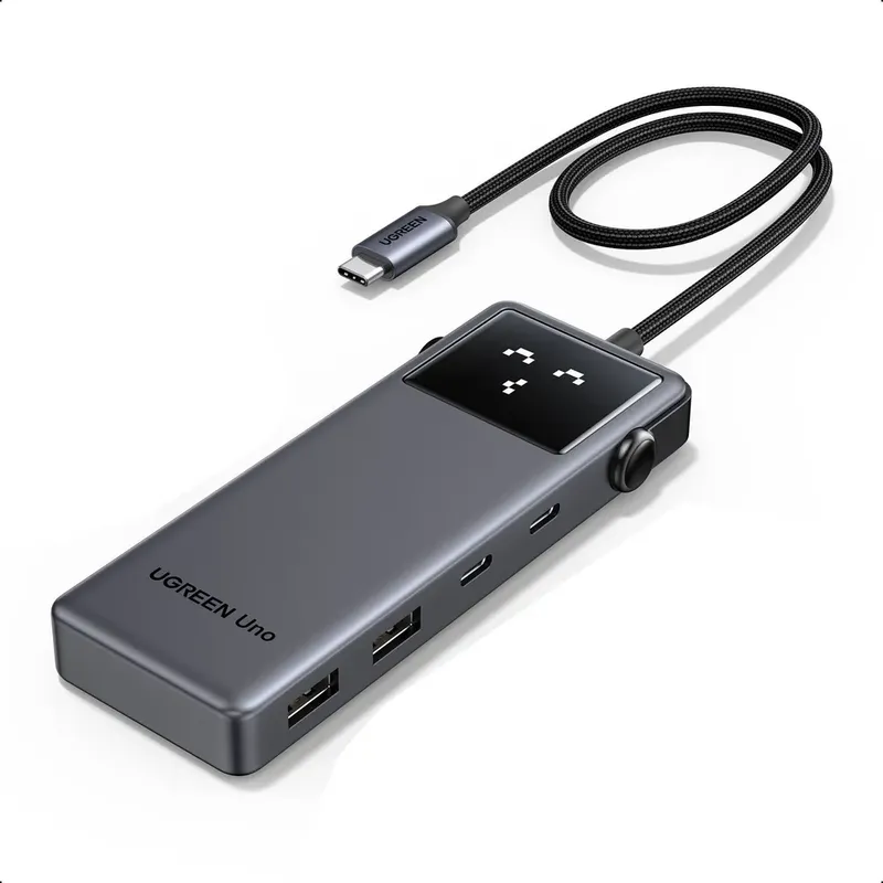 UGREEN USB-C хаб 6 в 1 HDMI 4K 60Hz — фото 5