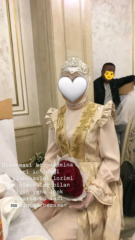 kalta ansambl sari diademasini xam beraman
