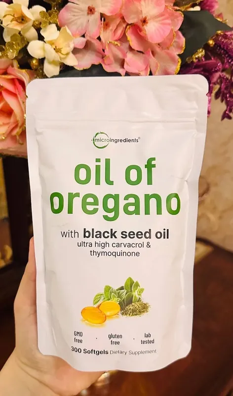 Oil of oregano,black seed oil, 300 ta softgel, масло орегано, Amerika