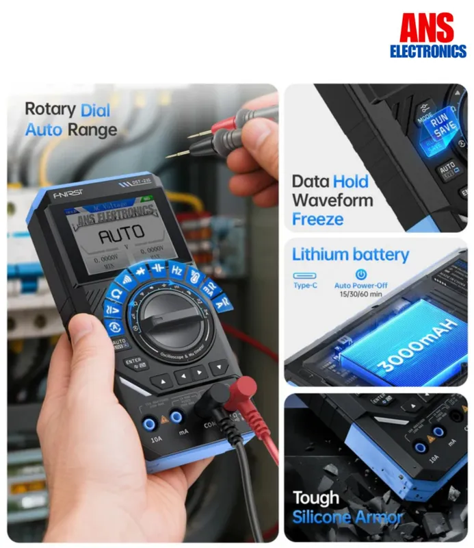 Тестер FNIRSI DST-210 3в1 7 Тестер FNIRSI DST-210 3в1 7