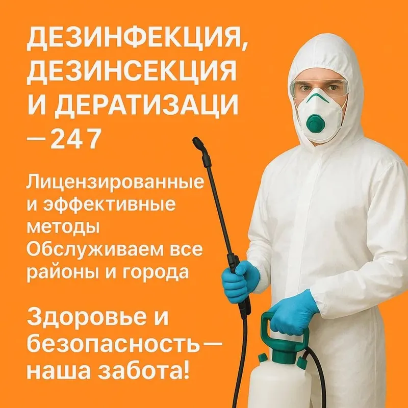 Профессиональная дезинфекция