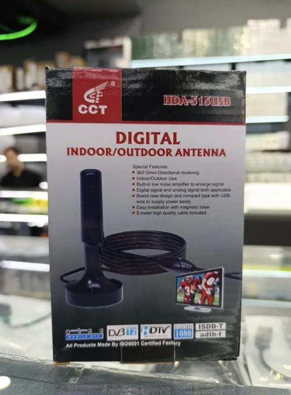 Xona ichki antenna, kuchaytirgichli, USB quvvat 24/7 3 Xona ichki antenna, kuchaytirgichli, USB quvvat 24/7 3