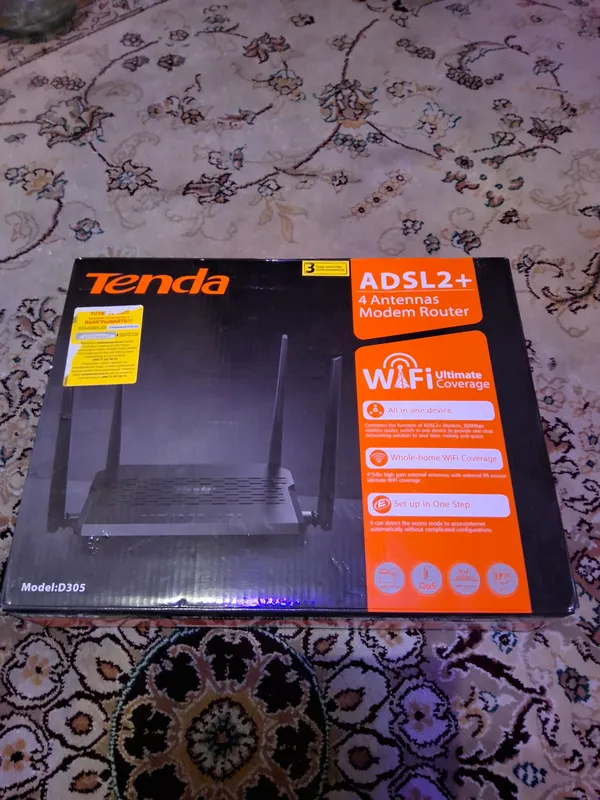 Роутер Tenda Новый