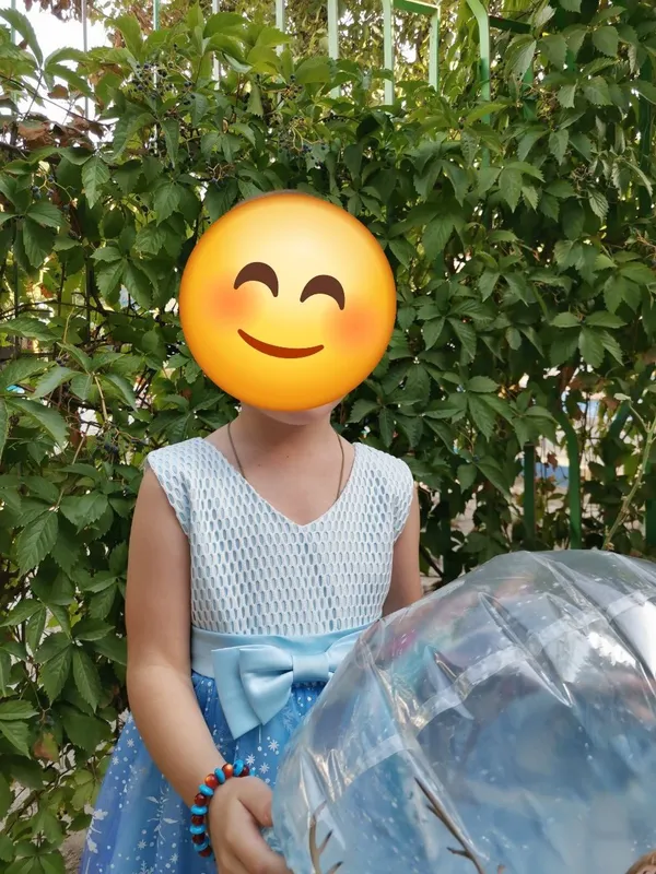 Платье Эльзы из Холодное Сердце, на 3-5 лет — фото 1