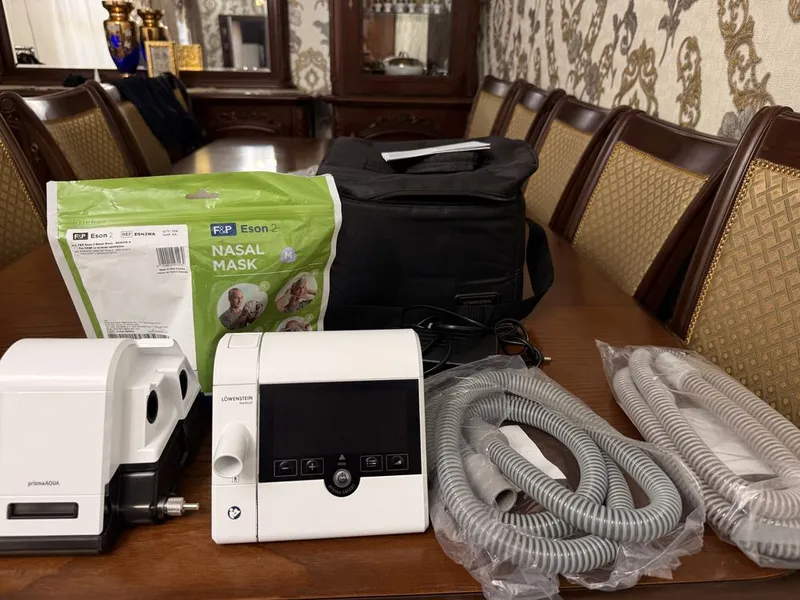 Продаётся новый CPAP аппарат Lowenstein Prisma SMART с увлажнителем — фото 1 Продаётся новый CPAP аппарат Lowenstein Prisma SMART с увлажнителем — фото 1