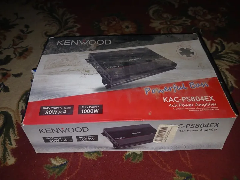 Усилитель 4х канальный Kenwood 1000w Усилитель 4х канальный Kenwood 1000w