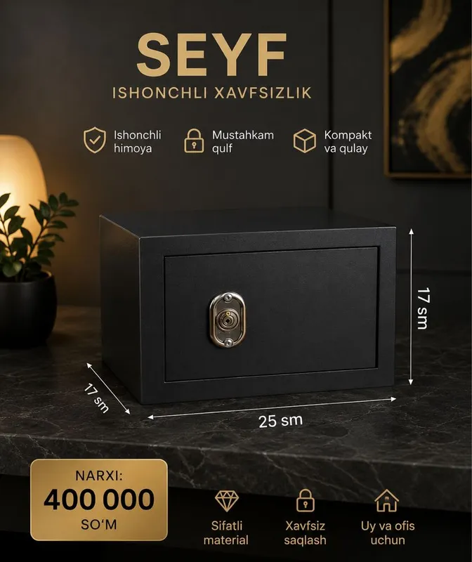 Seyf uy va ofis uchun