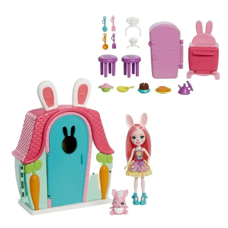 Игровой набор с куклой Домик Бри Кролик Enchantimals Mattel — фото 2