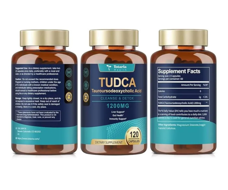 Tudka 1200 mg,120 kapsula,tudca,detox,jigarga — фото 3