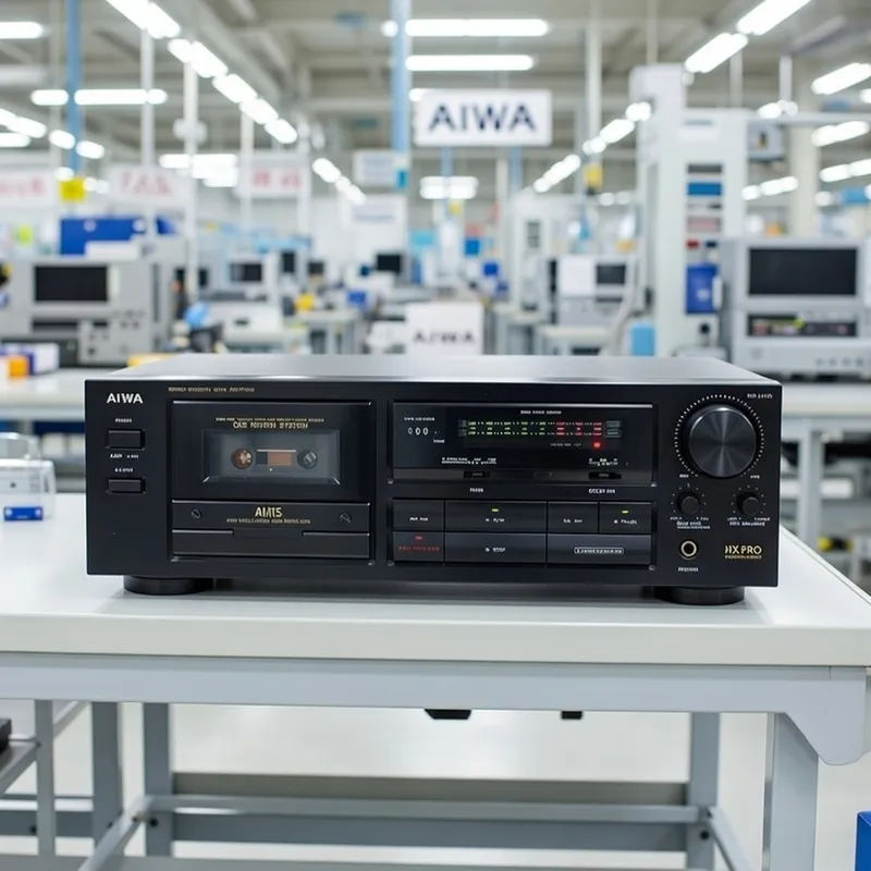 Профессиональная кассетная дека Aiwa AD-F410 — фото 1