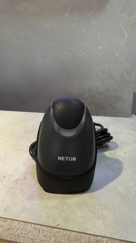 Сканер штрих-кода NETUM с подставкой, USB — фото 3