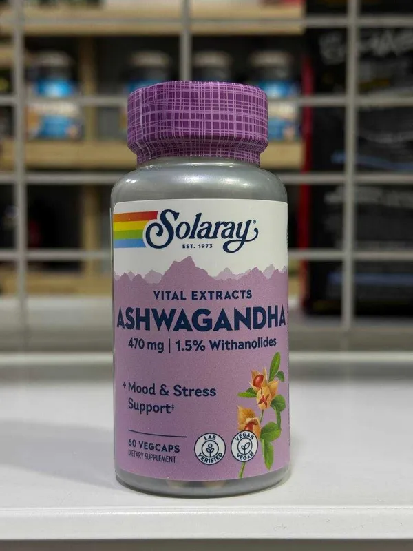 Solaray Ashwagandha 60VCAP