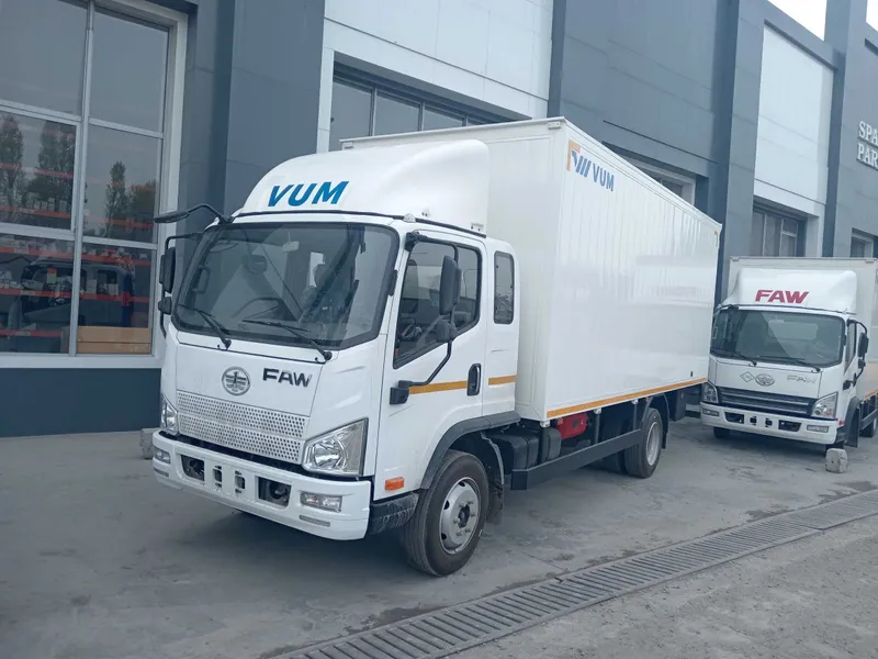 Автофургон цельнометаллический Faw Tiger V (27,5 кум м3), VUM1110