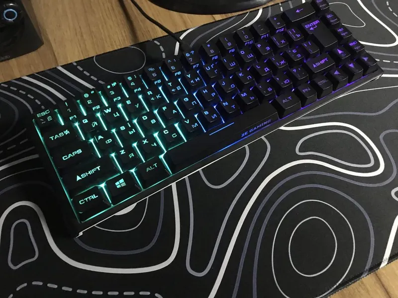 2E gaming KG350 black klaviaturasi.