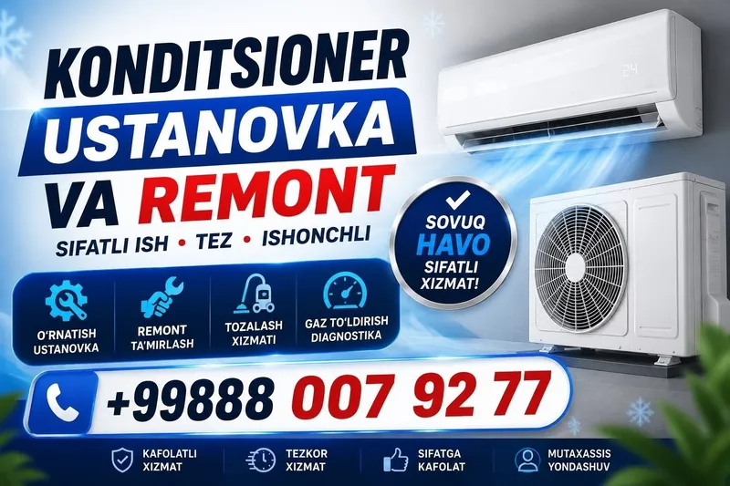 Haladelnik remont va kondetsioner ustanovka 2 Haladelnik remont va kondetsioner ustanovka 2
