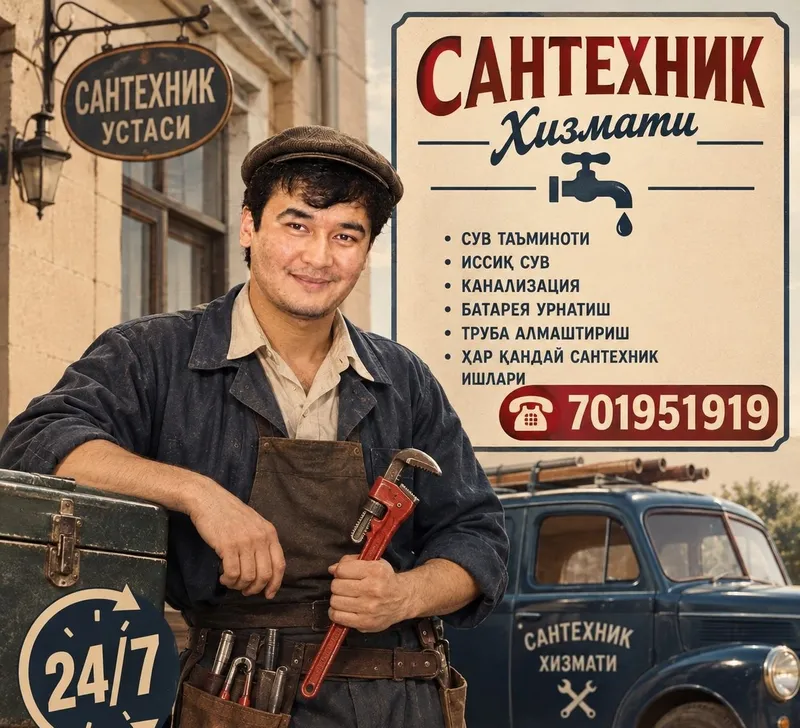 Santexnik xizmati 24/7 Сантехник хизмати 24/7 2 Santexnik xizmati 24/7 Сантехник хизмати 24/7 2