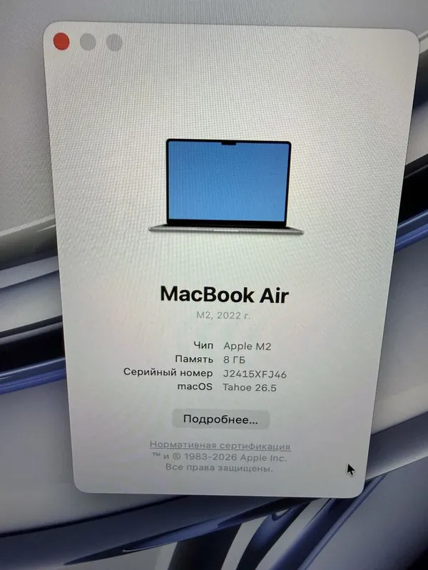 Macbook air M2/8/256 — фото 3